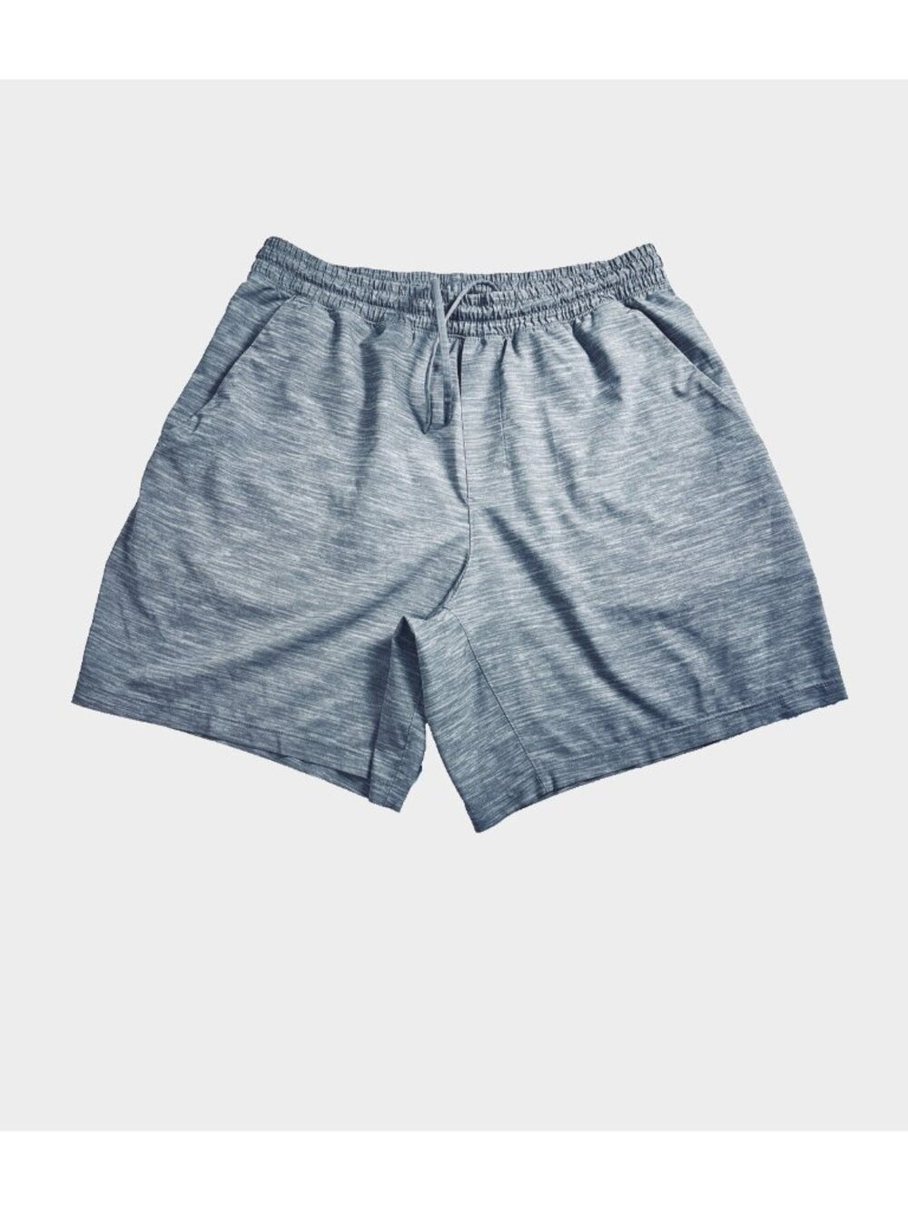 Lululemon Men’s Training Shorts Large Gray Space Dye Athletic Gym Shorts